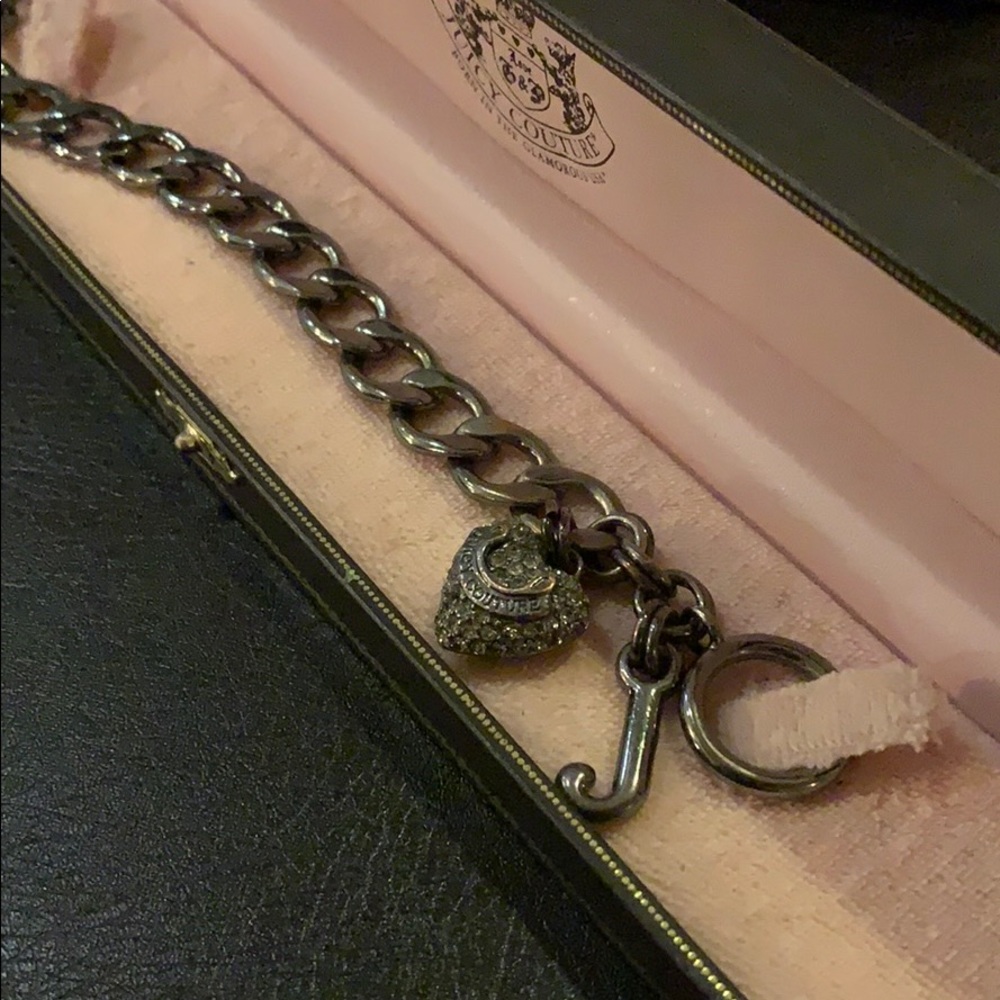 Charcoal Juicy Couture Charm Bracelet
